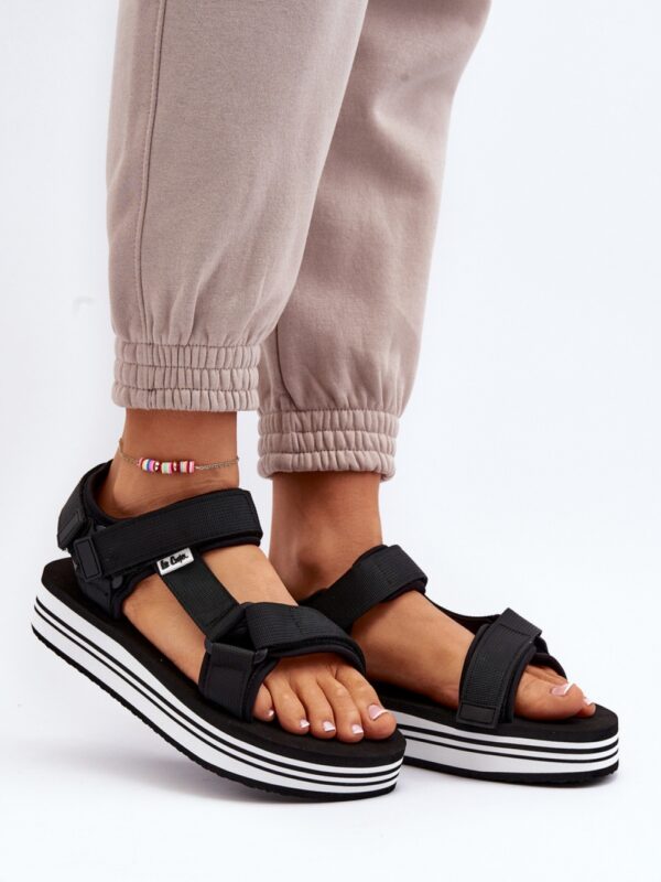 Sandały Model Lee Cooper LCW-24-05-2753 Black/White - Step in style