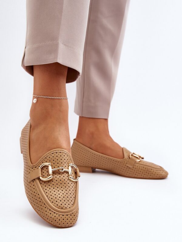 Mokasyny Model Iluvana FF-33 Camel - Step in style