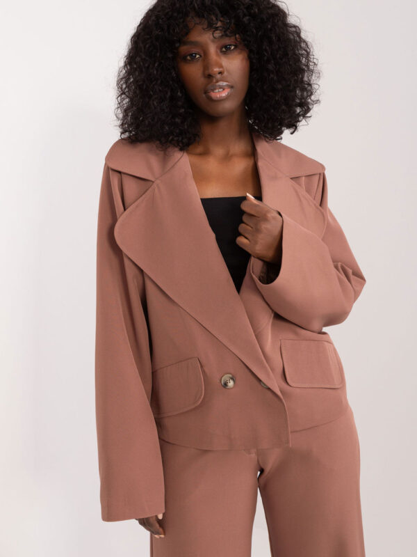 Marynarka Model LK-MA-509578.20 Brown - Lakerta
