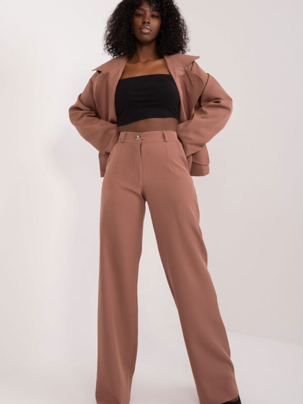 Spodnie Damskie Model LK-SP-509579.22 Brown - Lakerta