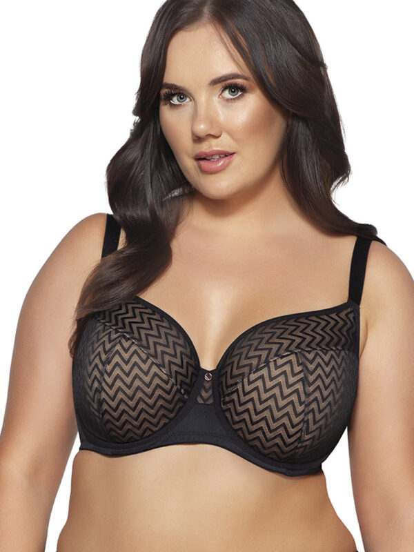 Biustonosz Soft Biustonosz Semi-Soft Model Innesa Bla 2102 Black - Ava
