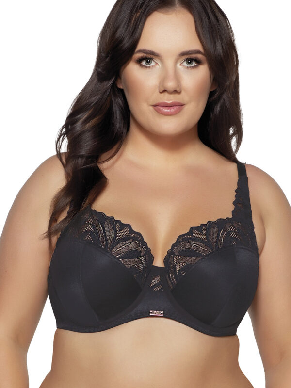 Biustonosz Soft Model Yasemin 2106 Bla Black - Ava