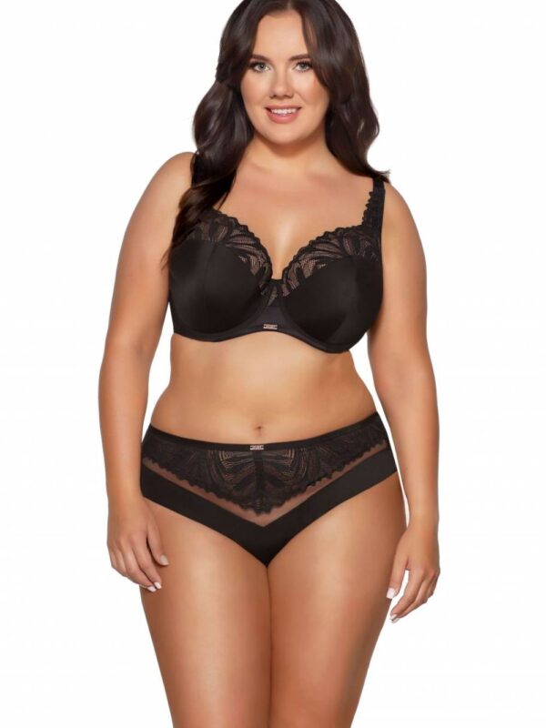 Biustonosz Soft Biustonosz Semi-Soft Model Yasemin 2105 Black - Ava