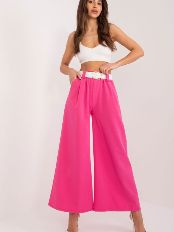 Spodnie Damskie Model DHJ-SP-5583.88 Fuksja - Italy Moda