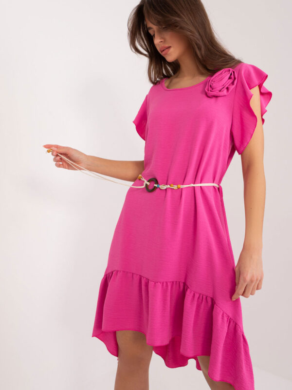 Sukienka Model DHJ-SK-8921.21 Dark Pink - Italy Moda