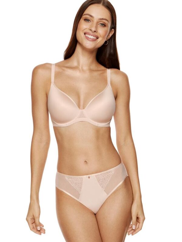 Biustonosz push up Biustonosz Usztywniany Model Madlene B5 Beige - Gorteks