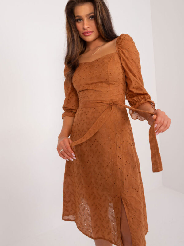 Sukienka Model LK-SK-509372.45 Light Brown - Lakerta