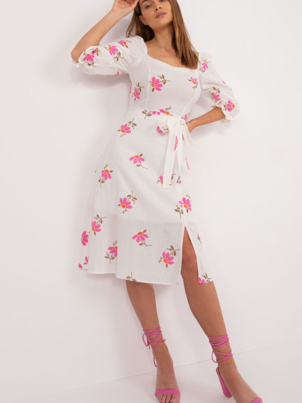 Sukienka Model LK-SK-508964-3.95 White/Pink - Lakerta
