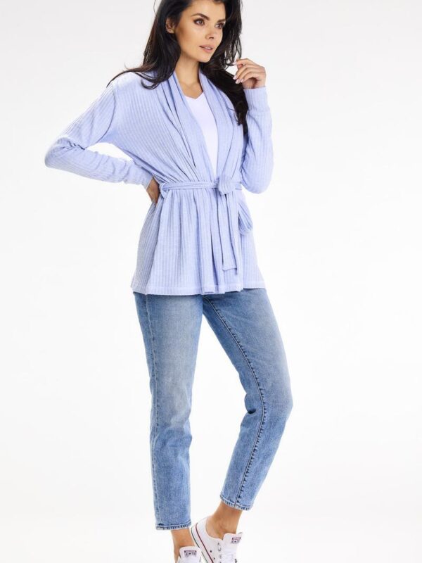 Sweter Kardigan Model A655 Blue - awama