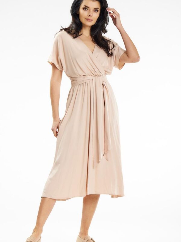 Sukienka Model A642 Beige - awama