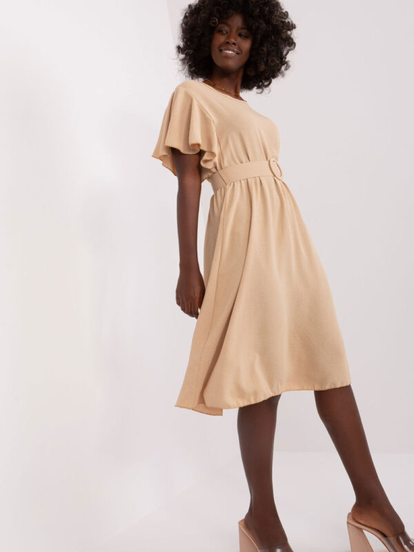 Sukienka Model DHJ-SK-5648.07 Beige - Italy Moda