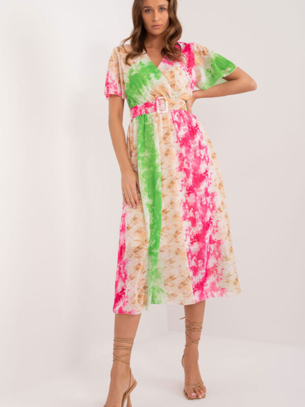 Sukienka Model DHJ-SK-15967-2.86 Dark Pink - Italy Moda
