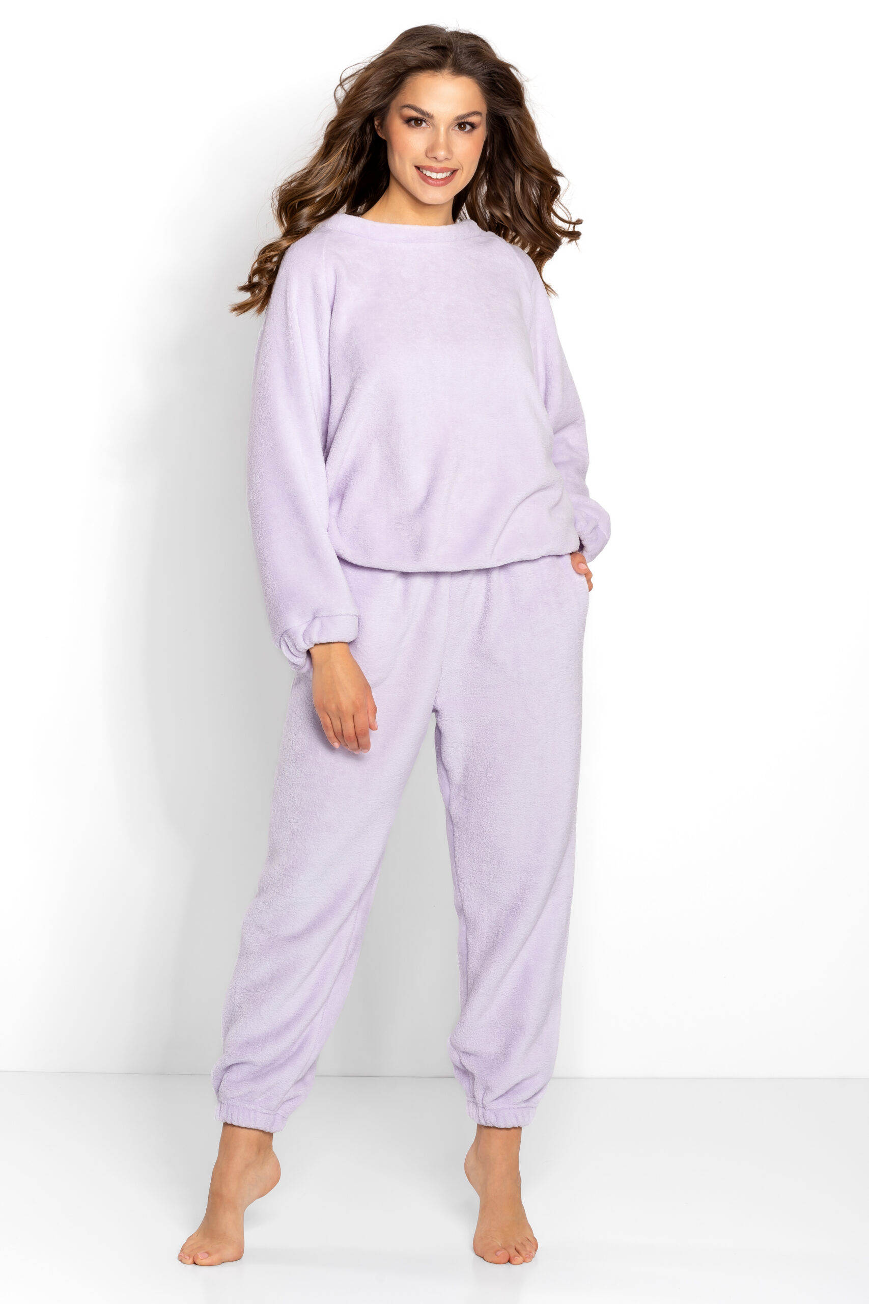 Spodnie Dres Damski Model Vivi 178896 Lila - Momenti Per Me