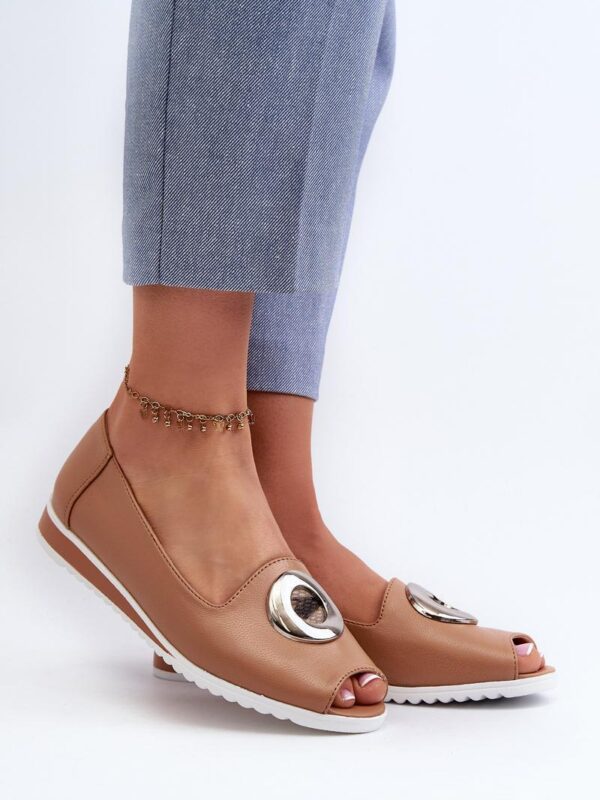 Czółenka Model Biolita ASA135-16 Dark Beige - Step in style
