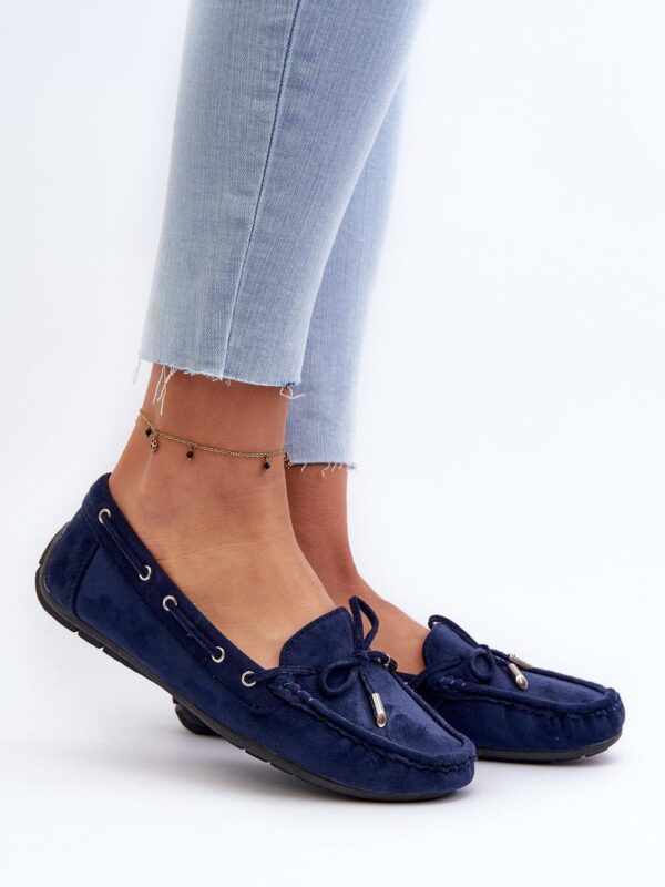 Mokasyny Model Si Passione FT246 Navy - Step in style