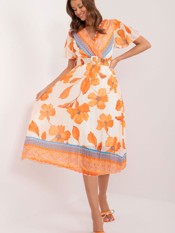 Sukienka Model DHJ-SK-11331-5.19 Orange - Italy Moda