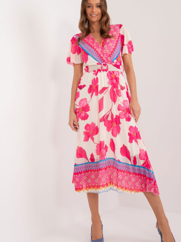 Sukienka Model DHJ-SK-11331-5.19 Dark Pink - Italy Moda