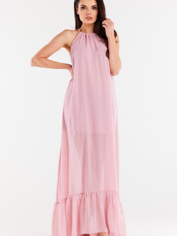 Sukienka Model A516 Powder Pink - awama