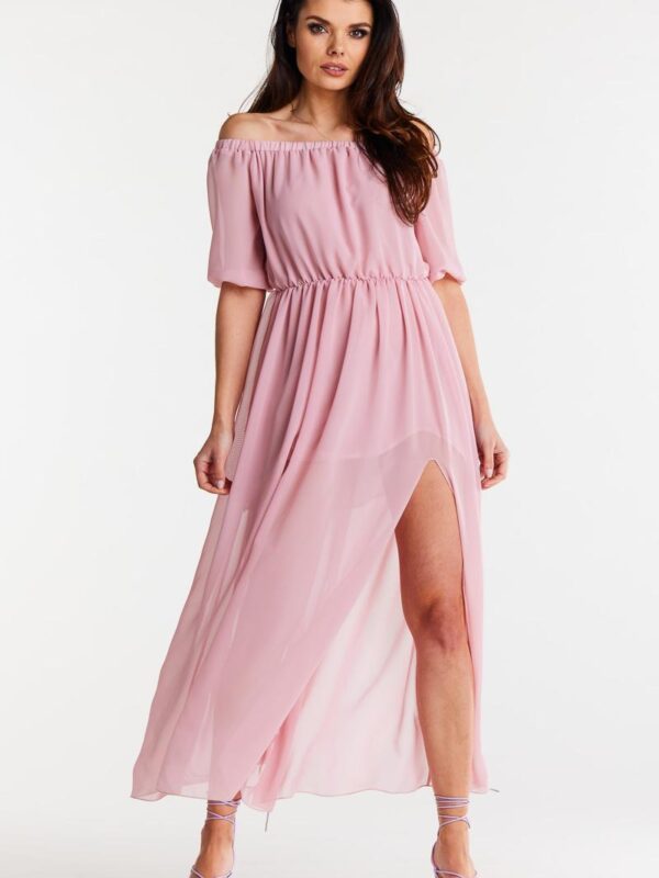 Sukienka Model A515 Powder Pink - awama