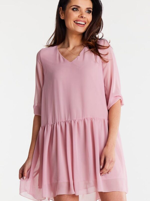 Sukienka Model A514 Powder Pink - awama