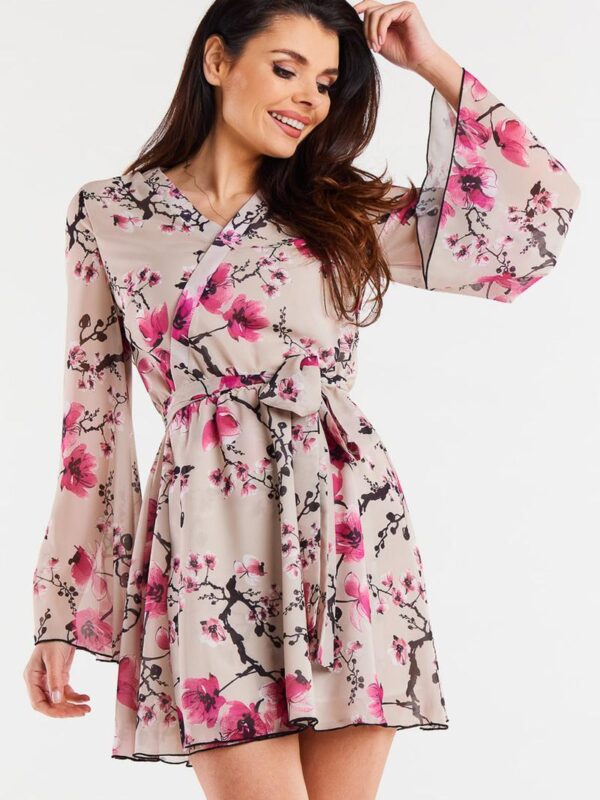 Sukienka Model A509 Cherry Flowers - awama
