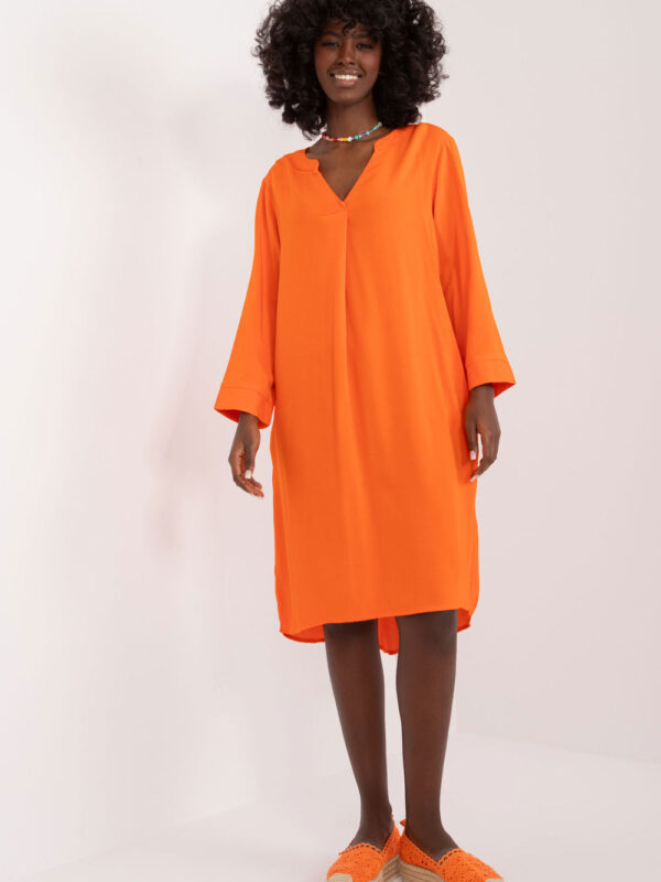 Sukienka Model D73761M30430A Orange - Sublevel