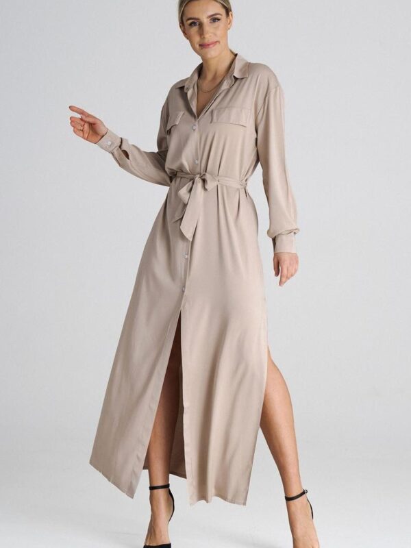 Sukienka Model M1000 Beige - Figl