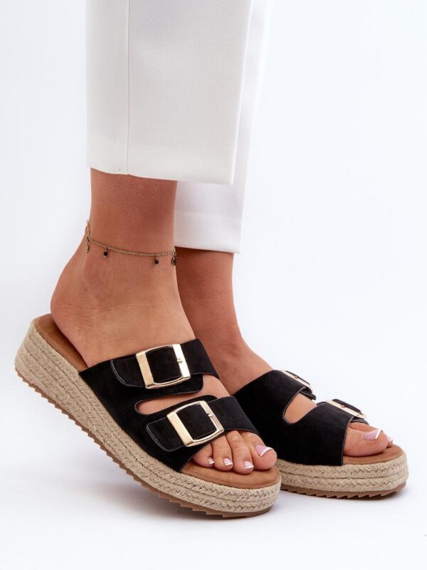 Sandał Klapki Model Zaloemi C-315 Black - Step in style