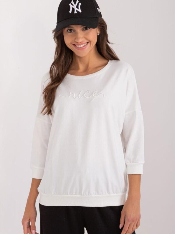 Bluza Damska Model RV-BZ-9519.22 Ecru - Relevance