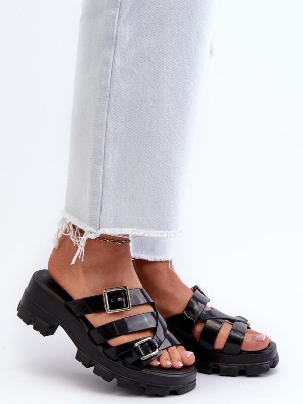 Sandał Klapki Model Zaxy NN285043 Black - Step in style