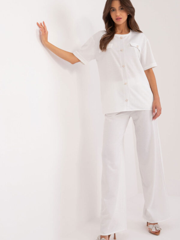 Spodnie Komplet Model LK-KMPL-509679.01X White - Lakerta