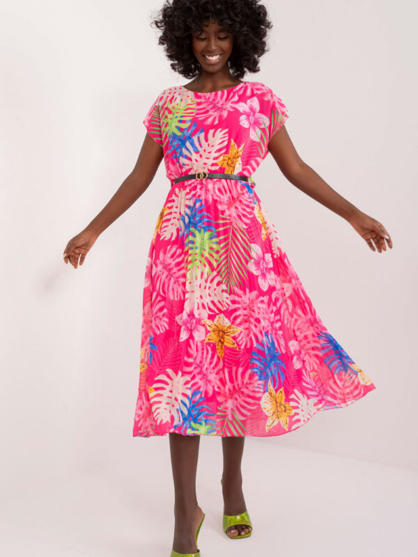 Sukienka Model DHJ-SK-8839-3.30 Dark Pink - Italy Moda