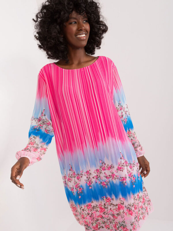Sukienka Model DHJ-SK-N8524.14X Dark Pink - Italy Moda