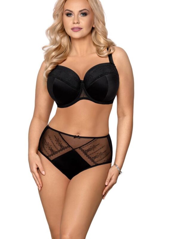 Biustonosz push up Biustonosz Usztywniany Model VB-430 Black - Vena