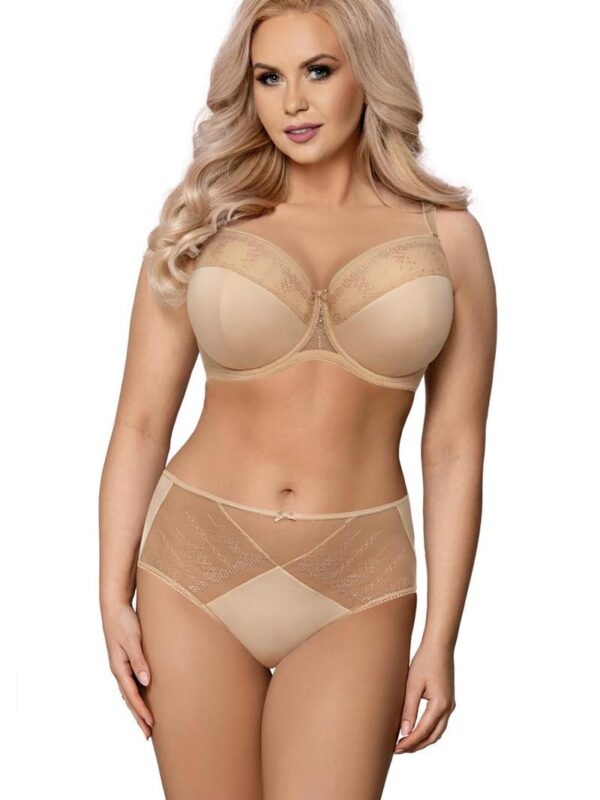 Biustonosz push up Biustonosz Usztywniany Model VB-430 Beige - Vena