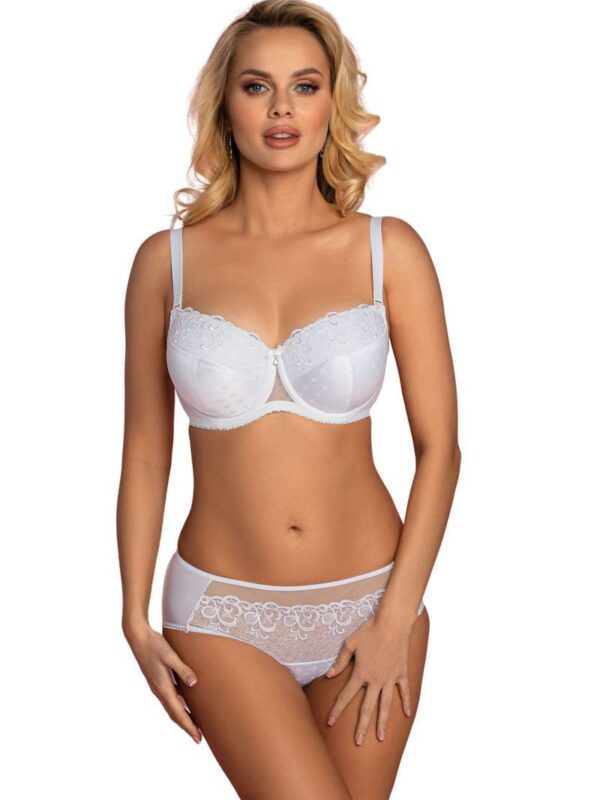 Biustonosz push up Biustonosz Usztywniany Model VB-442 White - Vena
