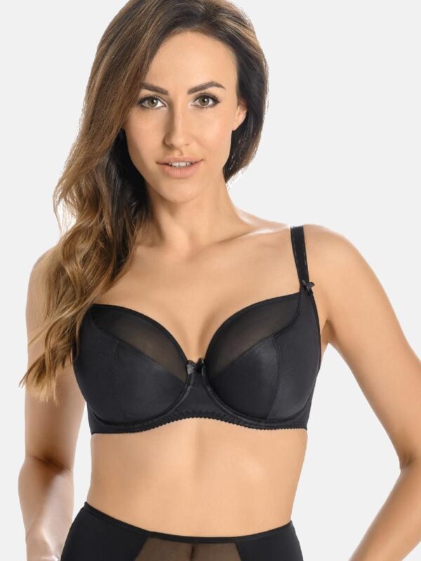 Biustonosz Soft Model Noemi 203 Black - Teyli