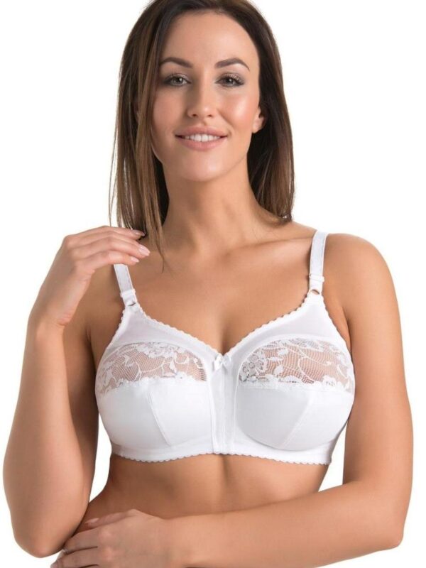 Biustonosz Soft Model Andorra 401 White - Teyli
