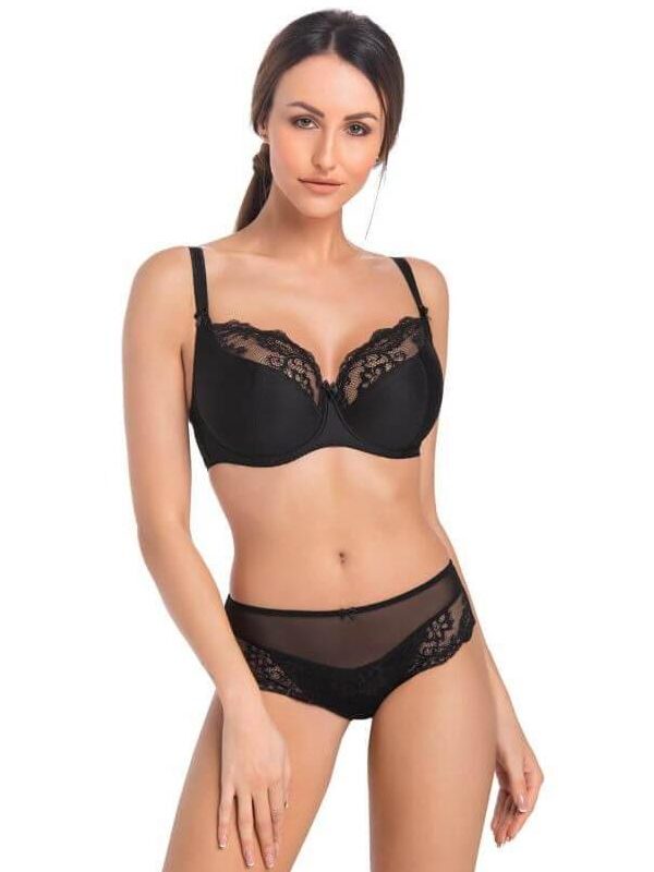 Biustonosz Soft Model Exclusive 215 Black - Teyli