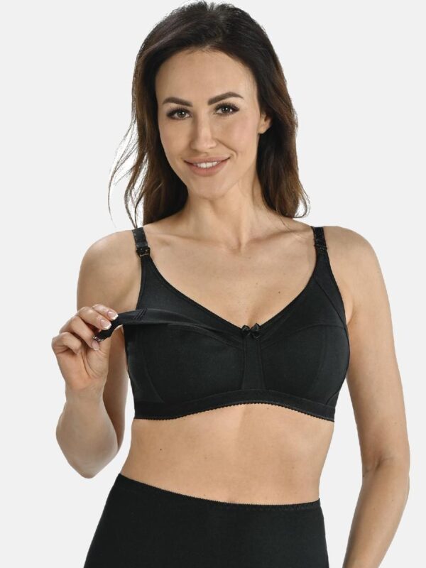 Biustonosz do karmienia Model Perla 404 Black - Teyli