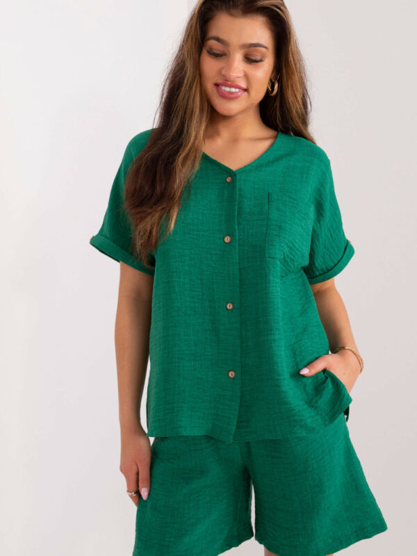 Spodnie Komplet Model LK-KMPL-509713.03X Dark Green - Lakerta