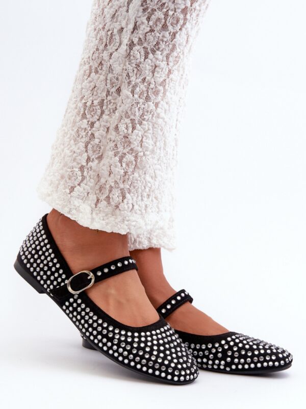 Baleriny Model Tinara T613P Black - Step in style