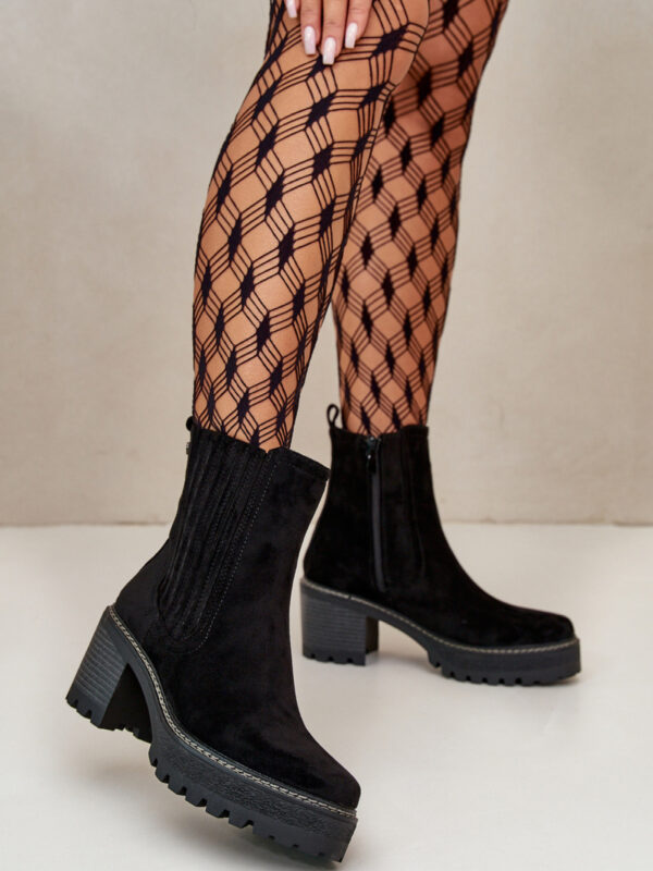 Botki Model Nevitas KE218 Black - Step in style