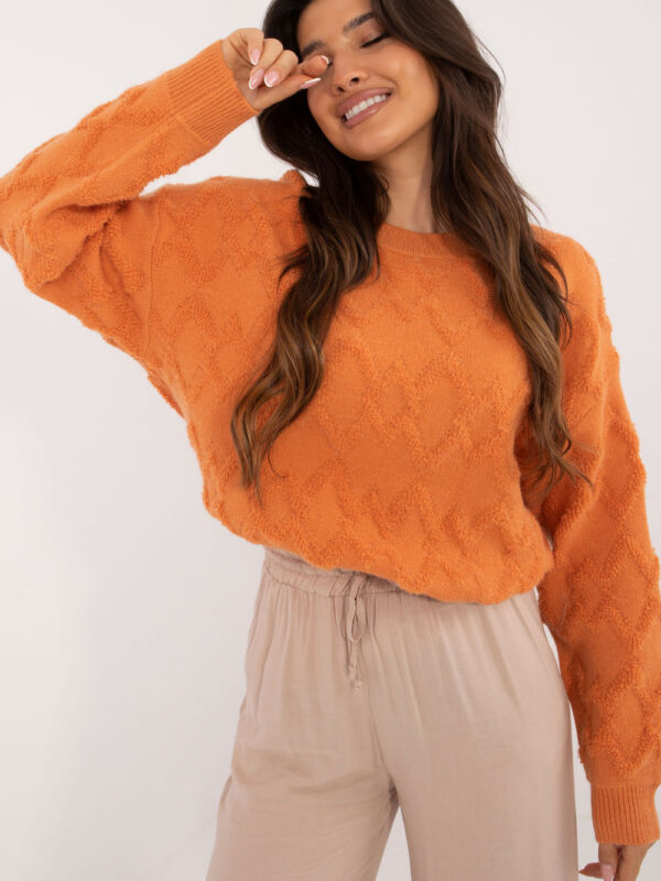 Sweter Damski Model AT-SW-2361.61 Orange - AT