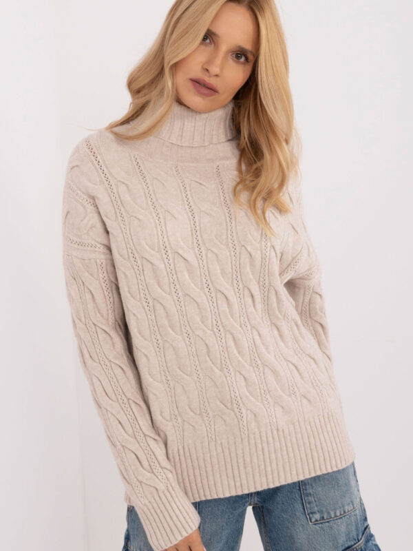 Golf Damski Model AT-SW-23445.00 Light Beige - AT