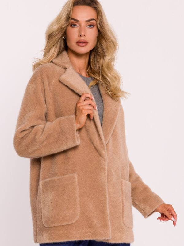 Płaszcz Damski Model MOE808 Beige - Moe