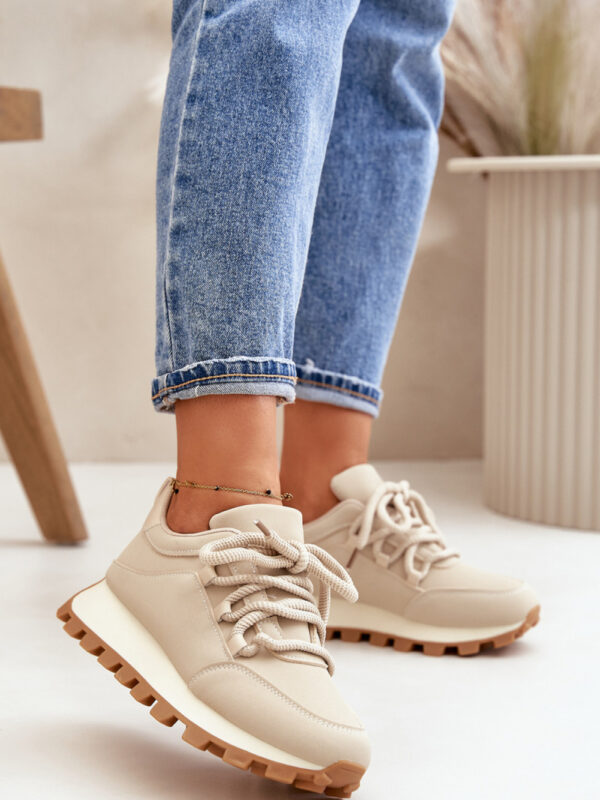 Buty Sportowe Model Riadella 24898 Beige - Step in style
