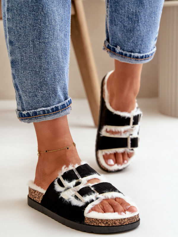 Kapcie Model Ezilena WSL-200 Black - Step in style
