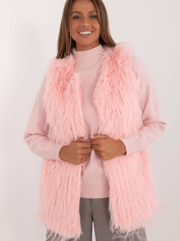 Kamizelka Model AT-KZ-2349-1.31P Light Pink - AT