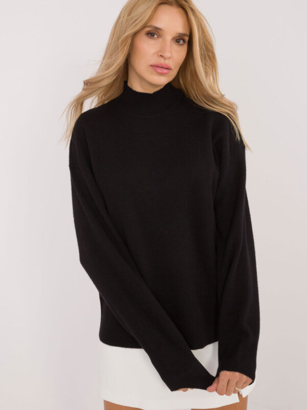 Sweter Damski Model D93111AD90910A3 Black - Sublevel